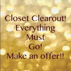 Closet clearance
